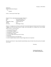 Perhatikan contoh surat tugas karyawan di bawah ini yang mungkin bisa anda jadikan sebagai referensi. Doc Contoh Surat Pindah Tugas Kaharuddin Hanun Academia Edu