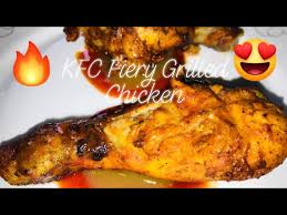 Buy one today, and then try this classic recipe. Kfc Fiery Grilled Chicken Recipe Microwave Pan Tawa Fry Style Kfc Fierygrilledchicken Youtube