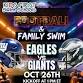 Football & Family Swim! EAGLES vs Giants event image