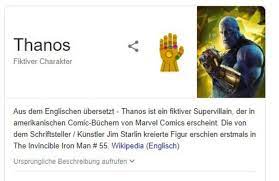 10 thanos handschuh vs 10000 thanos handschuh in minecraft. Gag Zu Avengers Endgame Google Easter Egg Das Passiert Wenn Sie Thanos Eingeben