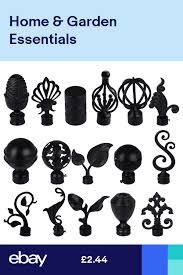 The trickiest part of hanging drapes is knowing where to put the curtain rod. Various 1piece Metal Curtain Pole Finial Window Drapery Rod Decorative End Head Metal Curtain Pole Decorative Curtain Rods Curtain Poles