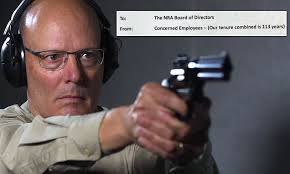 NRA employees demand suspension of CEO Doug Hamlin over sadistic torture of  cat
