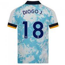 Jota is a good player. Herren Fussball Daniel Podence 10 Auswartstrikot Weiss Blau Trikot 2020 21 Hemd