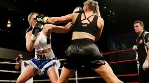 Tayla harris has demanded action be taken against vile trolls who made her feel 'sexually abused' and left her 'fearing for her safety'. Tayla Harris V Sarah Dwyer Carlton Blues Aflw Star Eyes Australia Middleweight Belt World Title Herald Sun