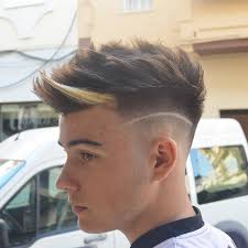 Barbearia corte de cabelo masculino fade skin fade undercut razon part. Mid Fade Con Raya The Best Drop Fade Hairstyles