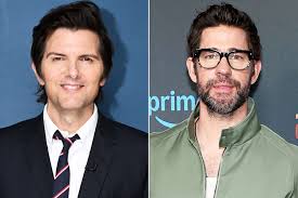 Adam Scott shares that his daughter’s acting class had to compare his Office audition tape to John Krasinski’s