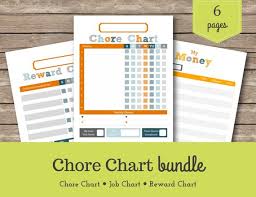 Chore Chart Max Kids Chore Chart Printable Chore Chart Reward Charts Kids Chores Allowance Tracker