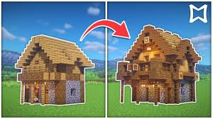 Maybe you would like to learn more about one of these? Minecraft Village Library Transformation Village Transformation Youtube Minecraft Crafts Minecraft Minecraft Decorations