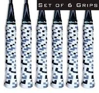 [X-Dry] Designer Racket Grip Tape for Badminton (6 Grips)