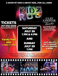 Kidz Roc Clay Cooper Theatre