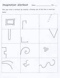 Über 7 millionen englischsprachige bücher. Imagination Workout Creativity Test Drawing Sub Art Lesson Plan Doodle Worksheet