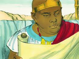 Philip Tells an Ethiopian Man about Jesus