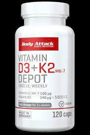 There are no artificial sweeteners, fillers, or additives. Body Attack Vitamin D3 K2 Kapseln Mit Depotwirkung