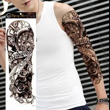 Mark william has been tattooing since 2007 based in sweden and copenhagen. 1 Pcs Temporary Tattoos Waterproof Non Toxic Large Size Body Shoulder Leg Paper Tattoo Stickers 5330369 2021 5 19