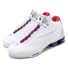 details about nike shox bb4 raptors vince carter white red men basketball shoes cd9335 100