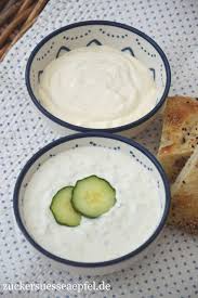 Tzaziki Und Sour Creme Ganz Leicht Selbst Machen Tzaziki Rezept Tzaziki Rezepte