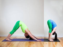 Jump Up Cool Yoga Poses Downward Facing Dog Best Yoga