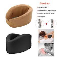 Seven cervical vertebrae, labeled c1 to c7, form the cervical spine from the base of the skull down to the top of the shoulders. Soft Foam Cervical Collar Neck Brace Support Shoulder Pain Relief Therapy S M L Walmart Canada