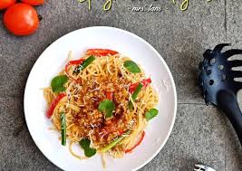 Resep praktis spaghetti bolognese yang enak ala saya: Bahan Buat Spaghetti Bolognese Yang Mudah Resepenakbgt Com