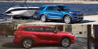 Ford Explorer Hybrid Vs Toyota Highlander Hybrid Mpg Capability
