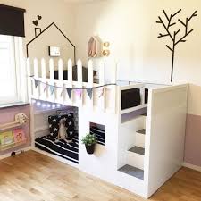 Mommo Design Ikea Kura Hacks Vintage Kids Room Ikea Kura Hack Ikea Kura