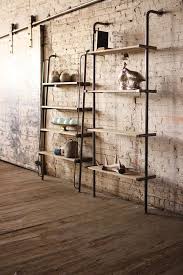 Maybe you would like to learn more about one of these? Leaning Wood And Metal Wall Shelving Unit Wall Shelving Units Glass Shelves Kitchen Metal Shelving Units