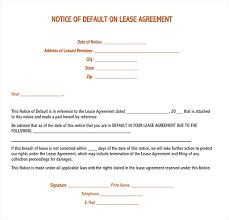 Rent guarantee insurance covers your lost rent if your tenants don't pay you. Free Lease Default Letters Landlords And Tenants Word Pdf