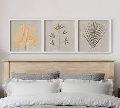 Fronds Shadow Box Wall Art Set Of 3 Carved Wood Wall Art Wall Art Sets Wood Wall Art