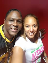 Running by Homer Robertson's tailgate before the Aggie game