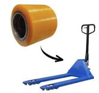 Roda de Carga Pu Paleteira Manual/Empilhadeira NTH/NTS/NTE (80x70x47mm)