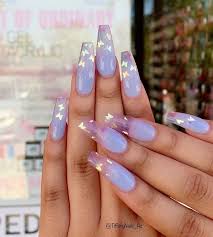 Here are some hot nail art designs that you will definitely love and you can make your own. Incredible Short Nail Art Page 35 Lavender Nails Best Acrylic Nails Pretty Acrylic Nails