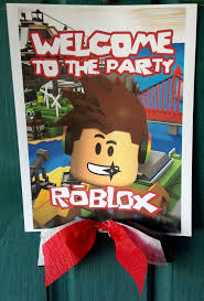 ¿es seguro roblox para que jueguen los niños? Fiesta De Roblox Para Ninos Decoracion