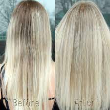 Before After Blonde Highlights Blended Hair Color Raleigh Nc Hair Inspiration Color Hair Color Blonde Highlights