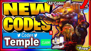 Newbies and veterans can redeem and get exclusive rewards. All New Secret Admin Codes Temple Update Roblox Giant Simulator Youtube
