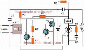 A solid state relay (ssr) is an electronic switching device that switches on or off when an external voltage (ac or dc) is applied across its control terminals. Solid State Relay Circuit Using Triacs And Zero Crossing Switching