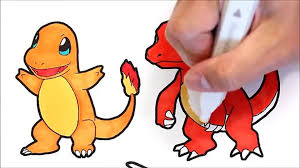 Free charmeleon is the evolution of charmander and charizard evolves coloring and printable page. Pokemon Coloring Book Pages For Kids Speed Coloring Charmander Charmeleon Charizard Video Dailymotion