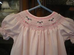 Smocked Day Gown Newborn Baby Infant Girl Pink Sheep Etsy Smocked Baby Clothes Smocked Baby Dresses Easter Smocked Dress