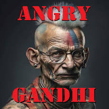 Angry Gandhi