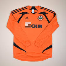 Shakhtar Donetsk Home Football Shirt 2007 Sponsored By Ckm