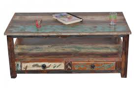 Preise vergleichen und bequem online bestellen! Shabby Chic Vintage Couchtisch 120x45x60cm Altholz Massiv