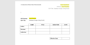 20 free sop templates to make recording processes quick and