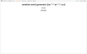 It is also getting very good customer reviews. Random Word Generator No Or A Z Perchance
