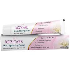 Kozicare Skin Lightening Non-Sticky Cream Lotion | Enriched with 3% Kojic Acid, 1% Alpha Arbutin, 1% Glutathione, 2% Niacinamide, 2% Vitamin C | Best
