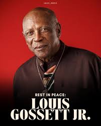Rest in peace Louis Gossett Jr.! The legendary actor and first Black man to  win a supporting actor Oscar, has died at the age of 87. Thank you, rest  well. https://blexmedia.com/louis-gossett-jr-trailblazing-actor-dies-at-87/