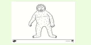See more ideas about bigfoot, adam harrison, sons. Bigfoot Colouring Page Colouring Sheets