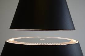Yep, the lamp really levitates according to its maker. Photo 1 Of 5 In Whimsical Floating Lamps By Alexander George Dwell