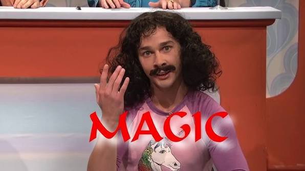 Unicorn Magic Meme - Doug Henning (Shia Labeouf)