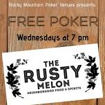 Wednesday Night Poker at The Rusty Melon
