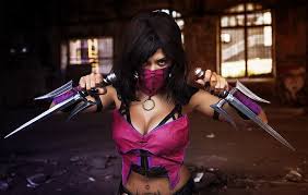 Also see cosplayers as princess jasmine, lady death, and battle vixens' hakufu sonsaku. Hd Wallpaper Women Cosplay Mileena Mortal Kombat Wallpaper Flare