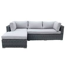 Charles Bentley Garden Deluxe Rattan L Shape Sofa Showerproof With Removable Cushions L Shaped Sofa Lounge Chair Cushions Garden Sofa Set